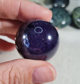 Amethist Edelsteen Bol AA 3 cm no.9