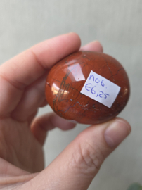 Rode Jaspis Handsteen Edelsteen no.6-10