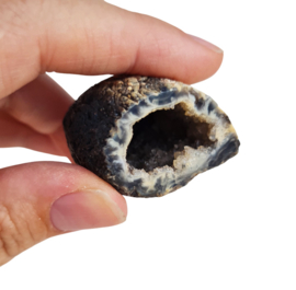 Agaat Geode Druzy Brazilië no.9 - 3,5 cm
