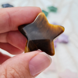 Tijgeroog Edelsteen Ster no.1