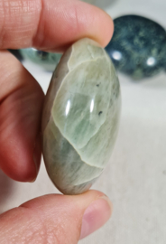 Groene Maansteen Edelsteen Palmsteen - no.11 - 4,5 cm