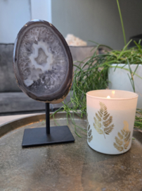 Agaat Edelsteen Geode op standaard Eindstuk