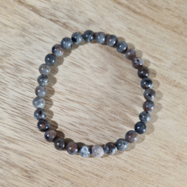 Edelsteen Armband Syeniet - Yooperlite Kogelarmband 6 mm