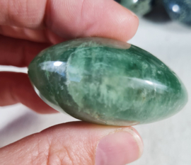 Fluoriet Groen Handsteen Edelsteen no.3 - 4,5 cm