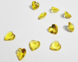 Charm - Bedeltje - Strass - hart