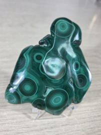 Malachiet Edelsteen Sculptuur 9 cm