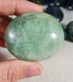 Fluoriet Groen Handsteen Edelsteen no.2 - 5 cm