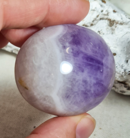 Amethist Handsteen no.3 Edelsteen 4,5 cm