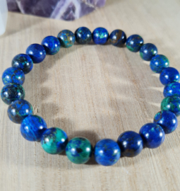 Edelsteen Armband Azuriet Malachiet 8 mm