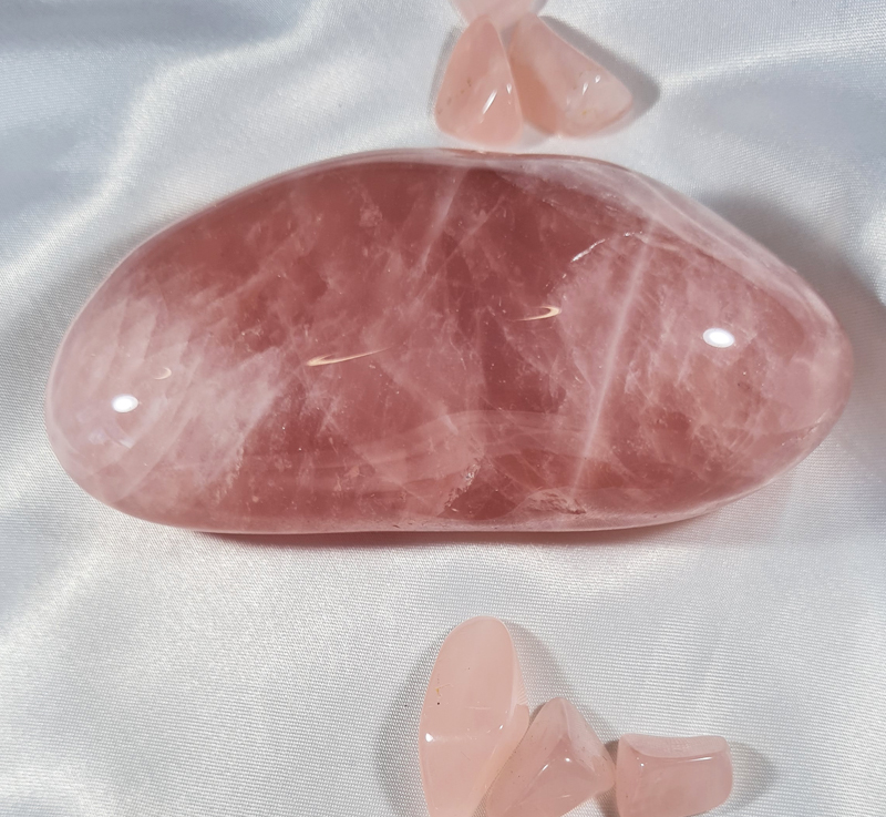 Rozenkwarts A+ 10 cm Jumbosteen Zuid - Afrika no.5