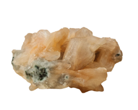Stilbiet met Chalcedoon  Edelsteen Cluster - no. 31 - 5 cm