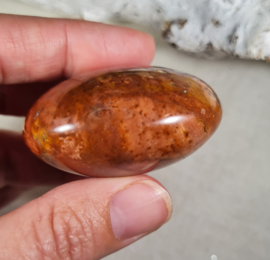 Rode Jaspis Handsteen no.1 Edelsteen