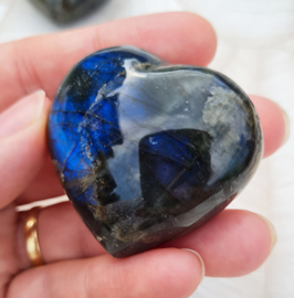 Labradoriet - Edelsteen hart - no.09