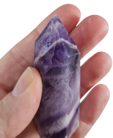 Amethist Punt - Chevron - no.06 - 6,5 cm