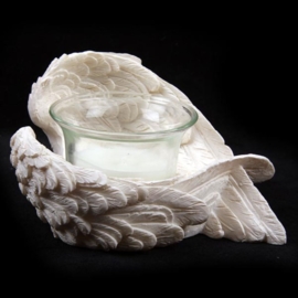 Theelichthouder - Sfeerlicht - Engelen Vleugels - 12 cm