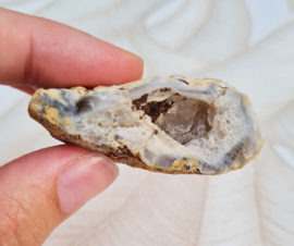 Agaat Geode Druzy Brazilië no.16 - 5 cm