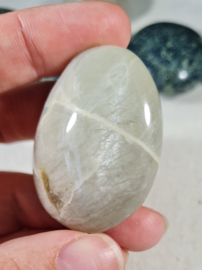 Groene Maansteen Edelsteen Palmsteen - no.14 - 4 cm