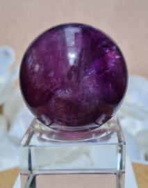 Fluoriet Paars Edelsteen Bol - 4,4cm