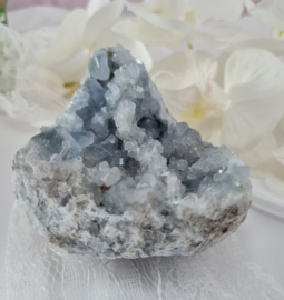 Celestien Cluster Geode - 10cm - Blauw