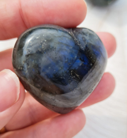 Labradoriet - Edelsteen hart - no.08