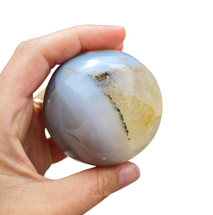 Agaat Edelsteen Bol - 6,5cm