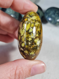 Groene Opaal Palmsteen Edelsteen no.08 - 4,5 cm