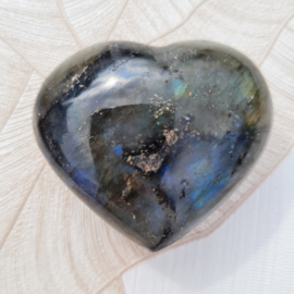 Labradoriet - Edelsteen hart - no.08