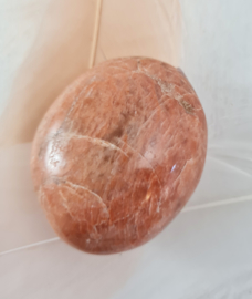 Roze maansteen - Handsteen - no.5 - 4,6 cm