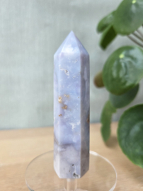 Chalcedoon Paars Edelsteen Punt - diverse soorten