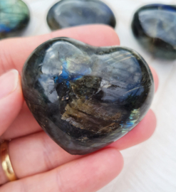 Labradoriet - Edelsteen hart - no.05