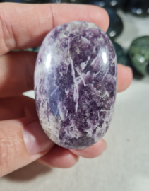 Lepidoliet Palmsteen Edelsteen 5 cm no.6