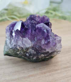 Amethist Edelsteen Cluster - no.22 - Uruguay - extra kwaliteit - 7 cm