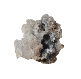 Apofylliet met Chalcedoon - Edelsteen Cluster No.27S - 3 cm