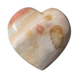 Polychroom Jaspis - Hart