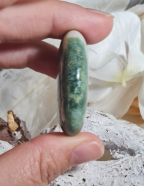 Mosagaat Platte Steen 4 cm no.3 Edelsteen