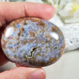 Oceaan Jaspis Handsteen no.5 Edelsteen