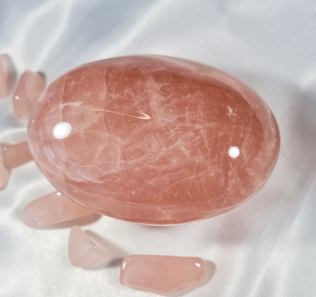 Rozenkwarts A+ 8,5 cm Jumbosteen Zuid - Afrika no.2