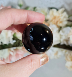 Obsidiaan Edelsteen Bol no.1 4cm