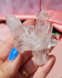 Bergkristal Cluster - Edelsteen Cluster Brazilië - Extra - no.36 - 6,5 cm