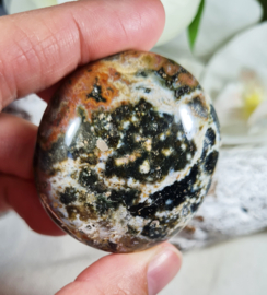 Oceaan Jaspis Handsteen no.3 Edelsteen