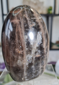 Zwarte Maansteen Edelsteen Sculptuur 8cm no.1