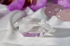 Bergkristal - Dubbeleinder - no.5 - 6 cm