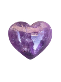 Amethist Edelsteen Hart div. soorten