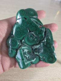 Malachiet Edelsteen Sculptuur 9 cm