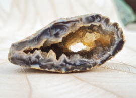 Agaat Geode Druzy Brazilië no.10 - 6 cm