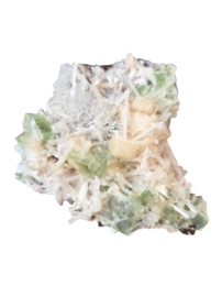Stilbiet - Apofylliet met Scolesiet
