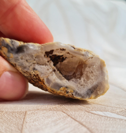 Agaat Geode Druzy Brazilië no.16 - 5 cm