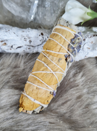 Witte Salie Smudgestick Angel Healing Geel - 10 cm