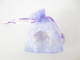 Organza cadeauzakje lila