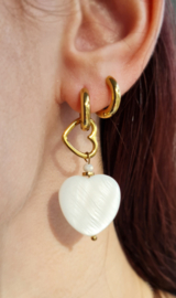 Oorbellen Hearts - Stainless Steel no.29